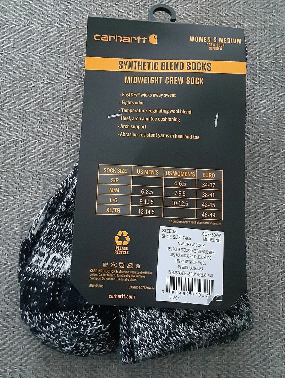 CARHARTT Midweight Crew Women Socks